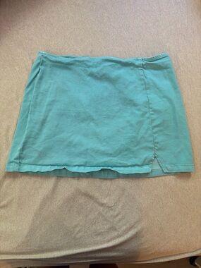 wild fable Teal Mini Skirt